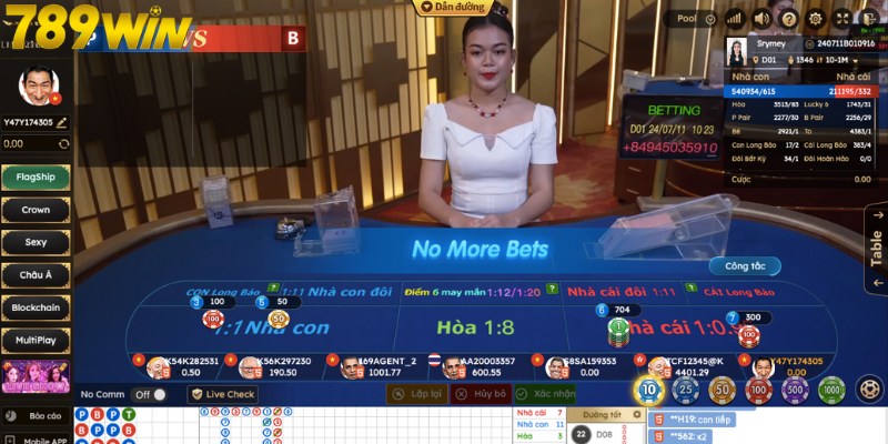 Casino OnLine 789Win - Sòng Bạc Trực Tuyến Hàng Đầu Châu Á Baccarat thu hút đông đảo cược thủ